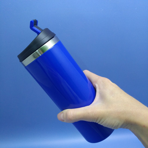 Термокружка Style 400 мл., нержавеющая сталь, двойные стенки